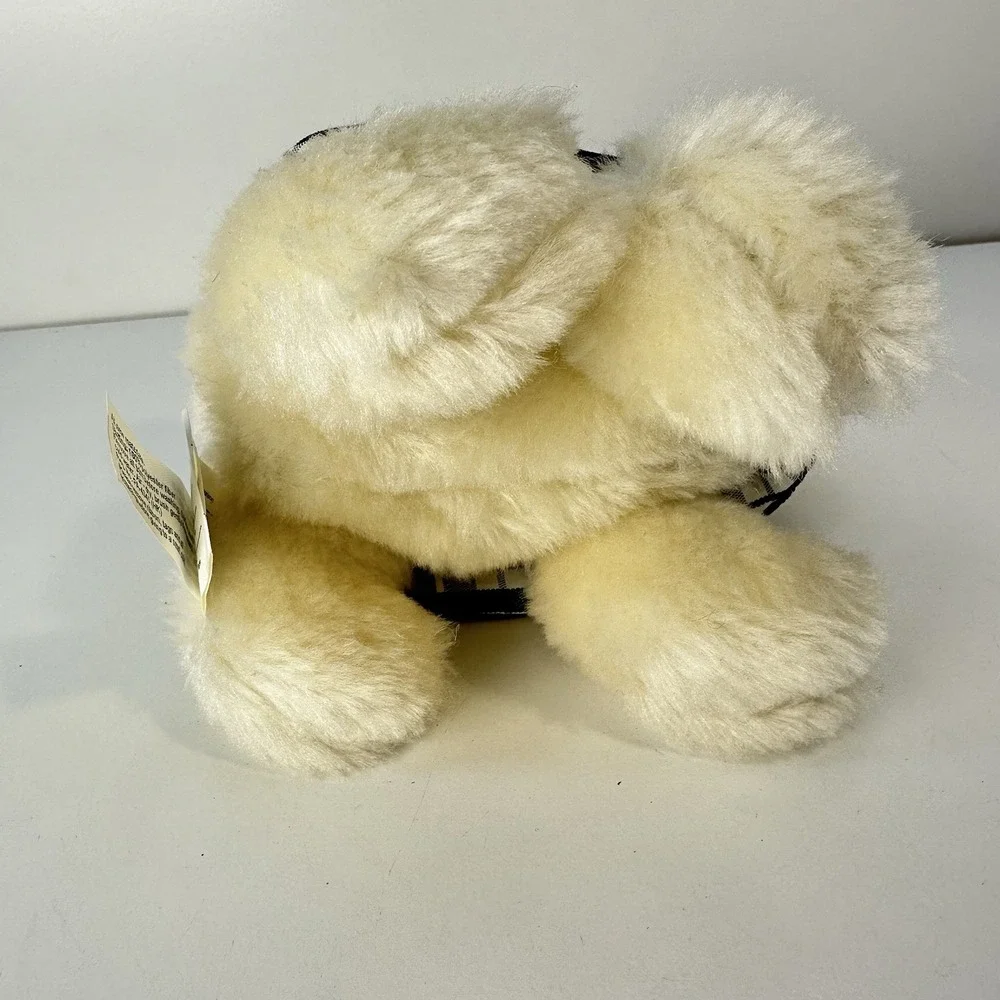 Vintage LuLu Macfluff Muffy Vanderbear Dog 1993  Black Cape Embroidered Name
